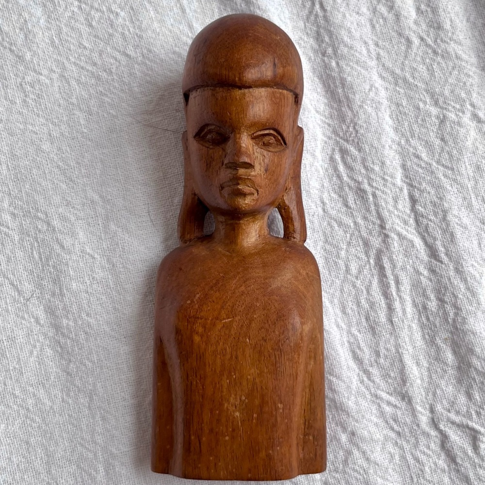 Hand-carved Wooden Figurine Made in Kenya